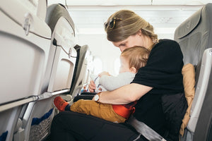 how to travel alone with kids