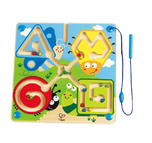 Hape bugs magnetic maze