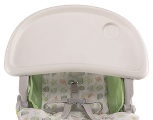 Baby equipment rental in Lisbon, Portugal. Chicco highchair so that eating is more smooth and fun.