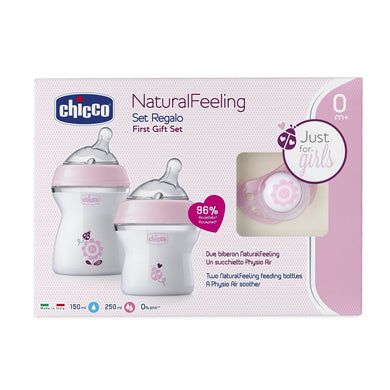 Baby equipment rental in Lisbon, Portugal. Chicco bottle set for the best care of your baby. 