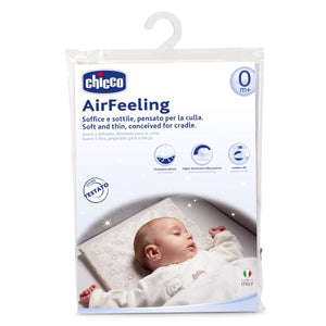Baby equipment rental and sale in Lisbon, Portugal. Chicco cot pillow for relaxing nights just like home.