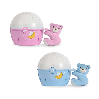 Baby equipment rental in Lisbon, Portugal. Chicco light projector for relaxing nights just like home.